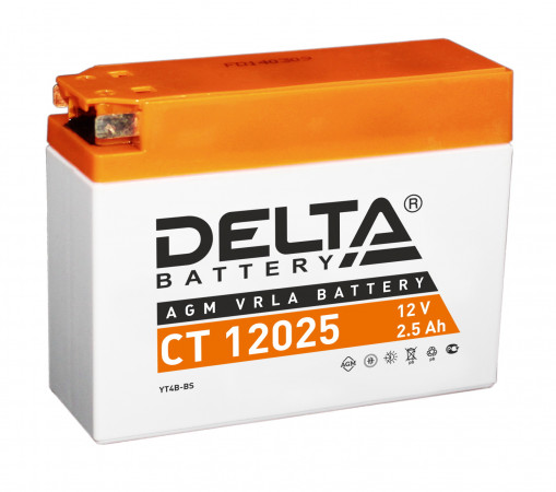 Аккумуляторная батарея Delta CT 12025  (2.5 А/ч / 12v)