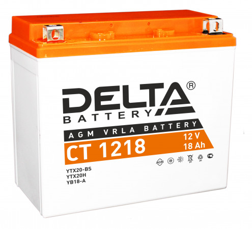 Аккумуляторная батарея Delta CT 1218  (18 А/ч / 12v)