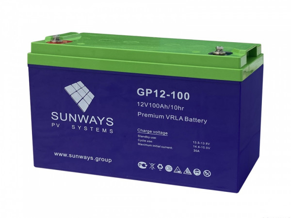 Аккумуляторная батарея GP 12-100  (100 А/ч / 12v)