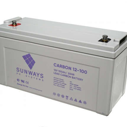 Аккумуляторная батарея CARBON 12-100  (100 А/ч / 12v)