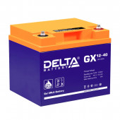 Гелевая аккумуляторная батарея Delta GX 12-40 (40 А/ч / 12v)