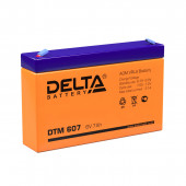 Аккумуляторная батарея Delta DTM 607 (7 А/ч / 6v) Аккумуляторная батарея Delta DTM 607 (7 А/ч / 6v)