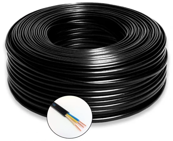 Кабель электрический ВВГ-Пнг(A)-LS 3x6 - 50м.