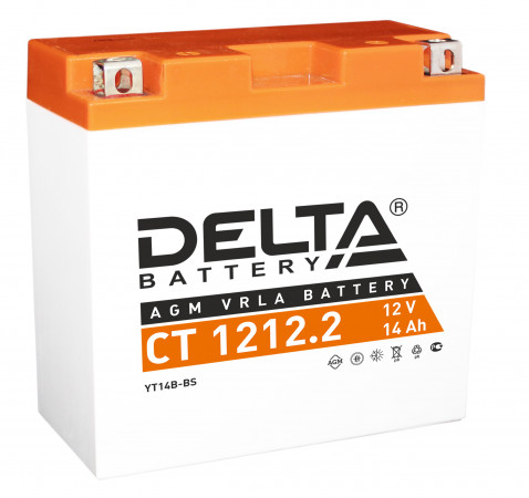 Аккумуляторная батарея Delta CT 1212.2  (14 А/ч / 12v)