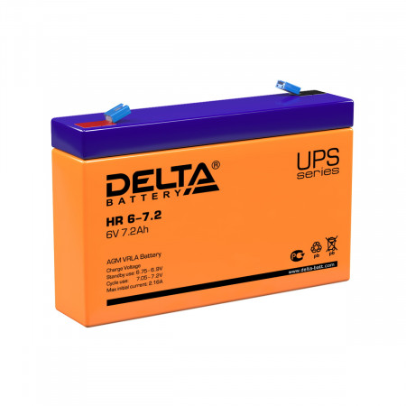 Аккумуляторная батарея Delta HR 6-7.2  (7.2 А/ч / 6v)