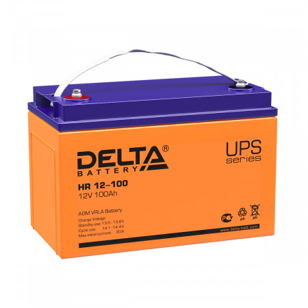 Аккумуляторная батарея Delta HR 12-100  (100 А/ч / 12v)