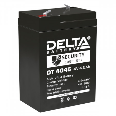 Аккумуляторная батарея Delta DT 4045  (4.5 А/ч / 4v)