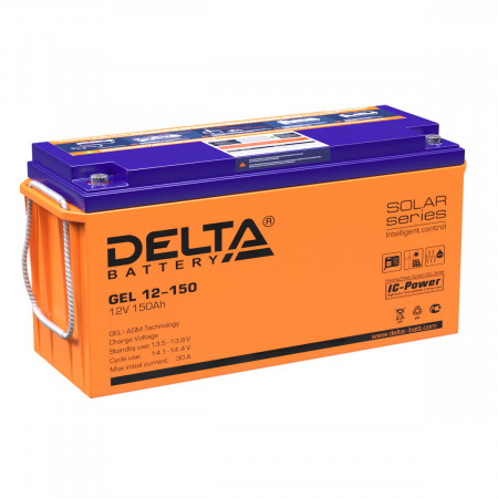 Аккумуляторная батарея Delta GEL 12-150  (150 А/ч / 12v)